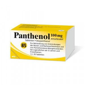 PANTHENOL 100 mg Jenapharm Tabletten