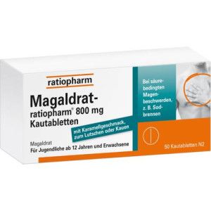 MAGALDRAT-ratiopharm 800 mg Tabletten