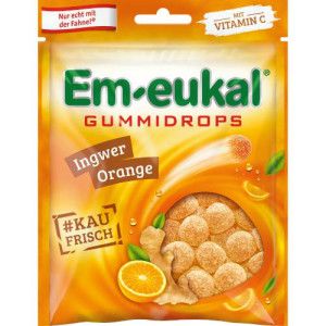 EM-EUKAL Gummidrops Ingwer-Orange zuckerhaltig