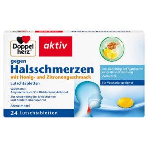 DOPPELHERZ gegen Halsschmerzen Lutschtabletten